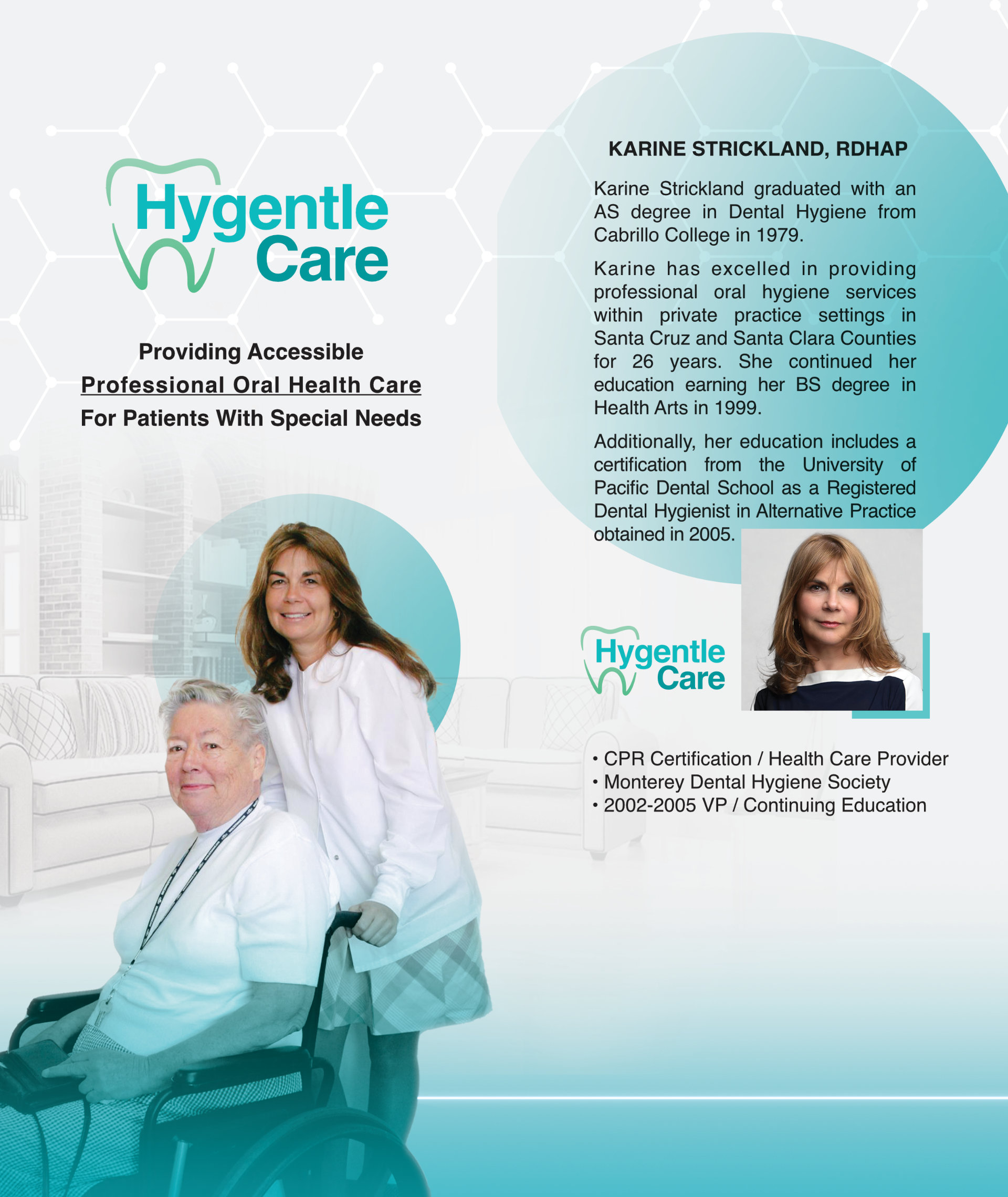 HygentleCare Brochure Page One