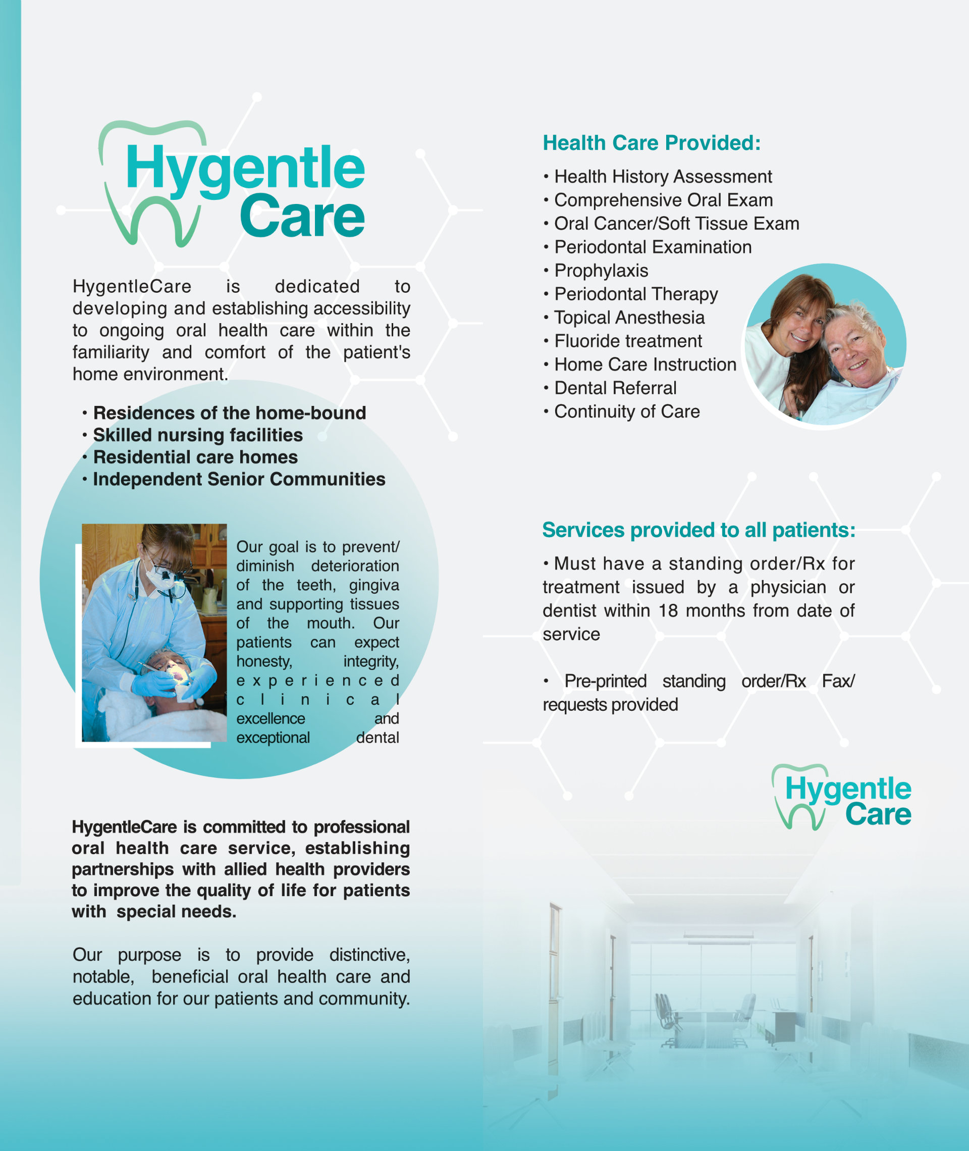 HygentleCare Brochure Page Two